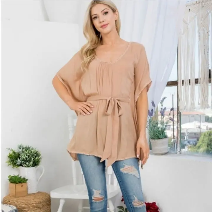 Crochet Kimono Top