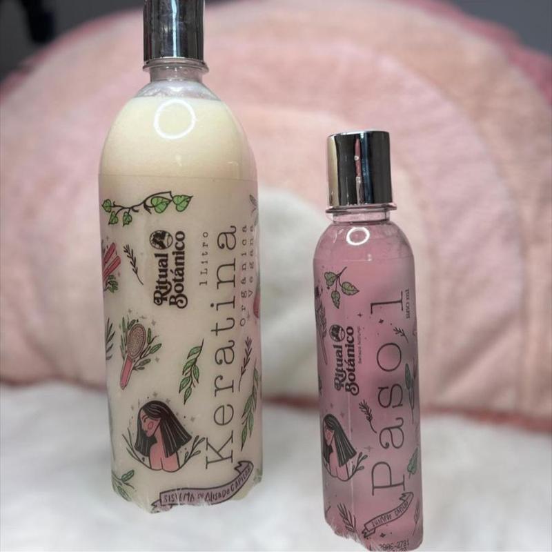 Origen Botanico keratina + Brush + Straightener comb (3 Pack)