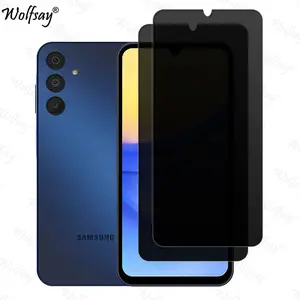 Anti-Spy Tempered Glass For Samsung Galaxy A15 5G Privacy Screen Protector Samsung A15 A 15 5G Glass For Samsung A15 5G Glass
