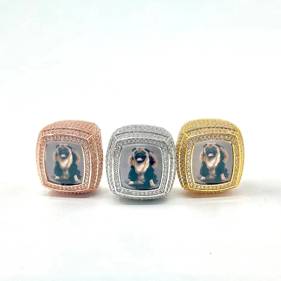 Custom picture rings Custom picture rings