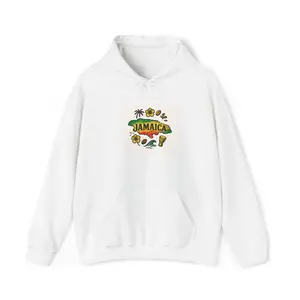 Rastafari Lion Jamaica Hoodie | Reggae Rasta Colors Pullover