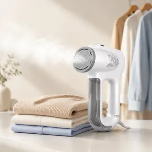 Handheld Garment Steamer 1100W, 3 Heat & Steam Modes, Portable Wrinkle & Lint Remover, Lightweight Travel & Home Clothes Steamer, Safe on All Fabrics, Quick Heat Up