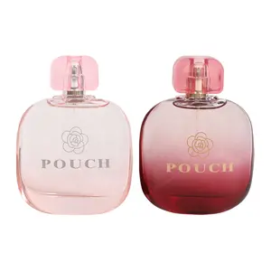 Duo Bundle of Pouch for Her and Pouch for Her Blush Rose Perfume for Women 100ml 3.4 fl.oz. Eau de Parfum