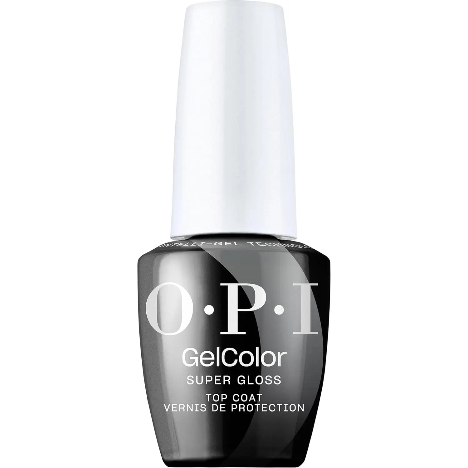 OPI GelColor Super Gloss Top Coat 0.5OZ - Glossy Gel Clear Base & Top Coats for Gel Nail Polish Protection 50g, Manicure, Nail Care