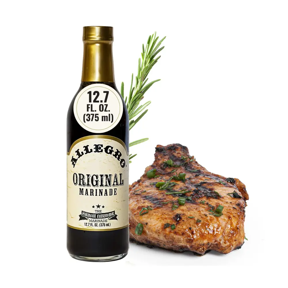 Allegro The Marinate Everything Marinades Original | Perfect Marinades for Meat & Veggies | Marinade for Grilling, Roasting & Cooking | Kosher & Gluten Free | 12.7 Oz