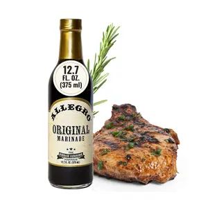 Allegro The Marinate Everything Marinades Original | Perfect Marinades for Meat & Veggies | Marinade for Grilling, Roasting & Cooking | Kosher & Gluten Free | 12.7 Oz