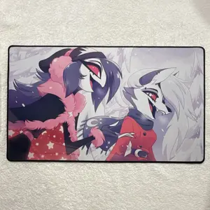 [40% SALE] Helluva Boss Loona and Octavia Winter Playmat Anime Gaming Desk Mat and Mousepad