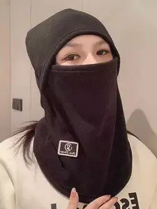 Unisex Winter Headband Cap, Windproof Warm Outdoor Sports Hat for Skiing Outdoor Activities, Perfect Fall Accessory, Sporty Loose-Fit Design