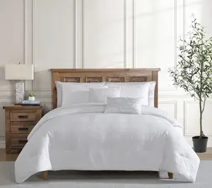 Tahari Home Blanca 5-Pc Jacquard Geometric Comforter Set, King