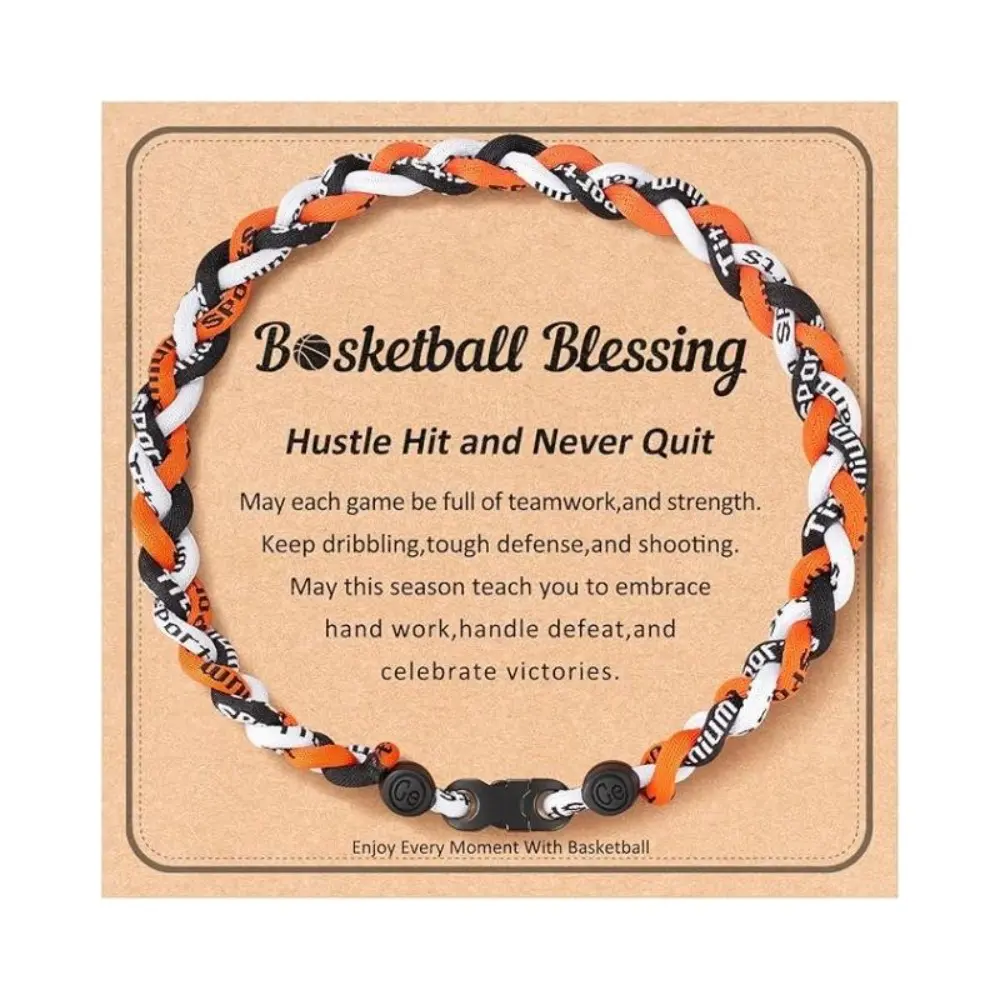Premium 18inch Baseball Necklace w/Nylon Tri-Braided Rope Tornado Design,Rope Necklace Braided Necklace Adjustable Necklace Soft Comfortable Necklace Woven Necklace Perfect for Fashionable Man,stacked lobe earrings