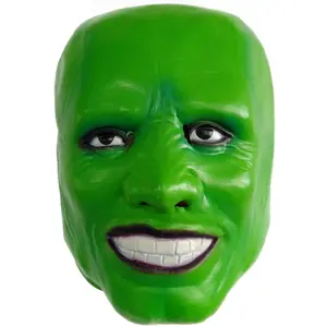 The Mask Jim Carrey Latex Masks for Cosplay Party