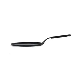 OXO 10" Black Steel Crepe Pan with Silicone Sleeve
