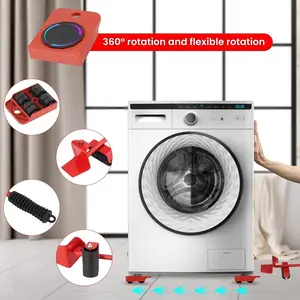 Mobile Appliance Dolly and Lift Wheel Tool Set, Durable and Reliable, Safe and Easy Moving, Convenient Rearrangement Tools