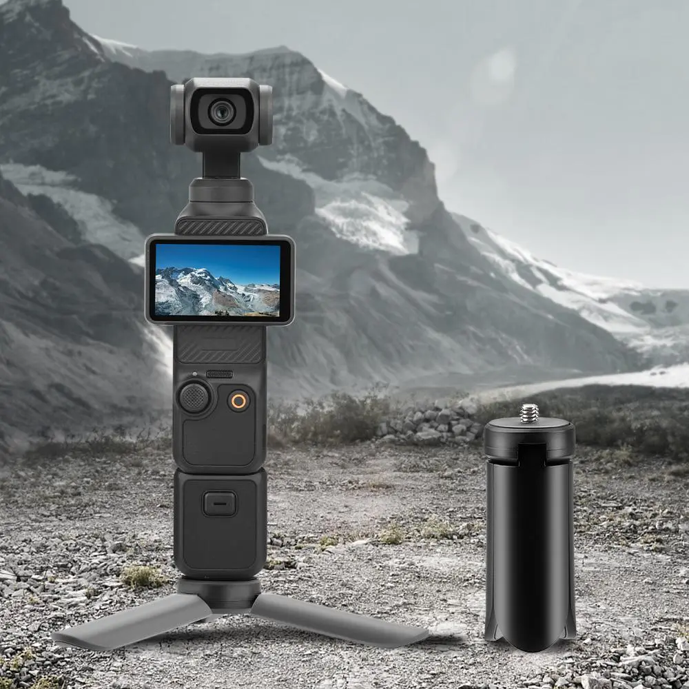 Portable Tripod, Foldable Tripod for Multiple Scenes Shooting, Lightweight Tripod for Osmo Mobile 6/5/4/3/2, Pocket 2 3 and Action 2 4, Camera, Phone Gimbal Stabilizer, Photography Camera Accessories, Portable Photography Accessory
