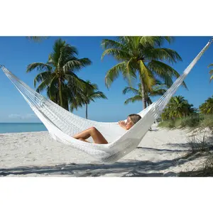 Caribbean Mayan Hammock WHITE