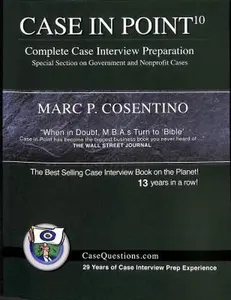 USED-Case in Point 10: Complete Case Interview Preparation by Cosentino, Marc P. (Paperback)