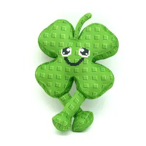 Fortunu and Cashuru Plush Toy, Lucky Clover and Gold Coin Doll,Steal a Brainrot, Creative Soft Cute Doll, Stress Relief Toy, Collectible, Christmas Birthday Gift, Stuffed Animal Collectibles