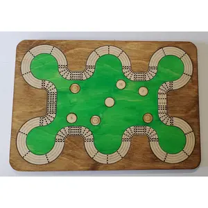 Pool Table Cribbage Board