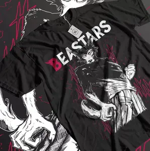 Beastars Legoshi Beastars T-Shirt Girl Anime Japanaise Style Gift Shirt All Size Best Gift For Fan