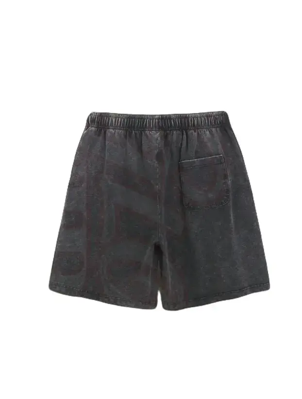 GLOBVIBE Men's 100% Cotton Graphic Shorts - Don Julio 70-1942 Vintage Logo Print, Gradient Washed, Y2K Style, Casual Street Sports Outfits