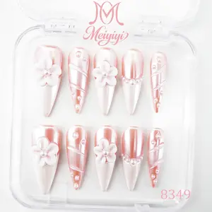 .DP.8349.Exquisitely Carved Wearable Nails