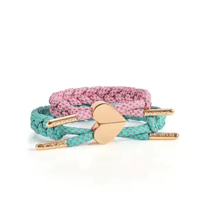 "Muse" Parent/Child Magnetic Heart Bracelet Set