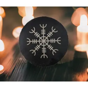 Aegishjalmur altar tile/coaster set
