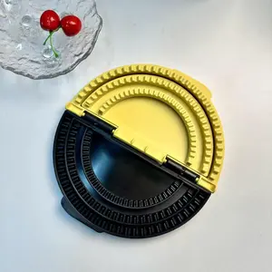 No More Soggy Wraps! Multi-Purpose Tortilla Sealer for Burritos, Tacos, and Dumplings Crimping Adjustable Sizes