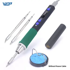 WEP 928D-IV Portable Soldering Iron Powered by Type-C Port with Rapid Heating Performance (Compatible with Power Banks, 60W Chargers)