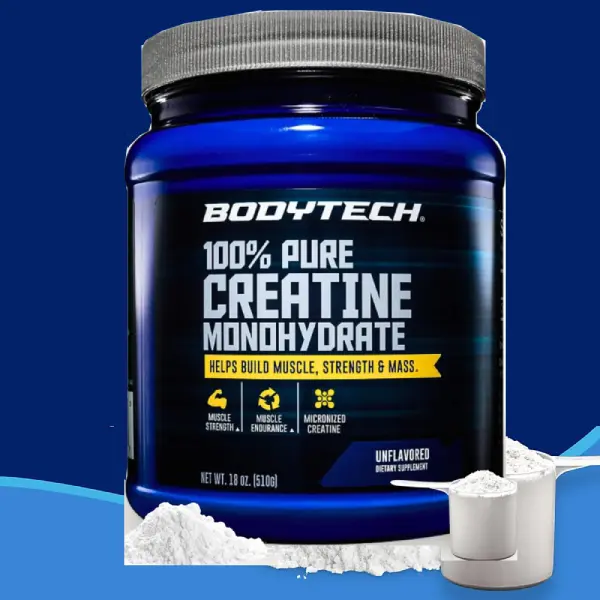 Creatine Monohydrate Powder, Unflavored Micronized Creatine Formula for Men and Women, 5g per Serving, Pre Workout & Post Workout Supplement, Gluten Free, Sugar Free, 18 Oz, 102 Servings