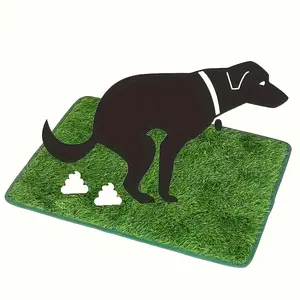 Washable & Reusable  Lawn Mat Artificial Grass Dog Pee Pad Pet Lawn Mat Pet Training Dog Grass Pet Indoor Outdoor Training pet products