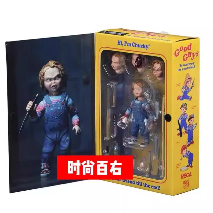 Movie-themed toys, ghost dolls, clown figures, 5-inch articulated action figures, collectible toys, Halloween gifts.