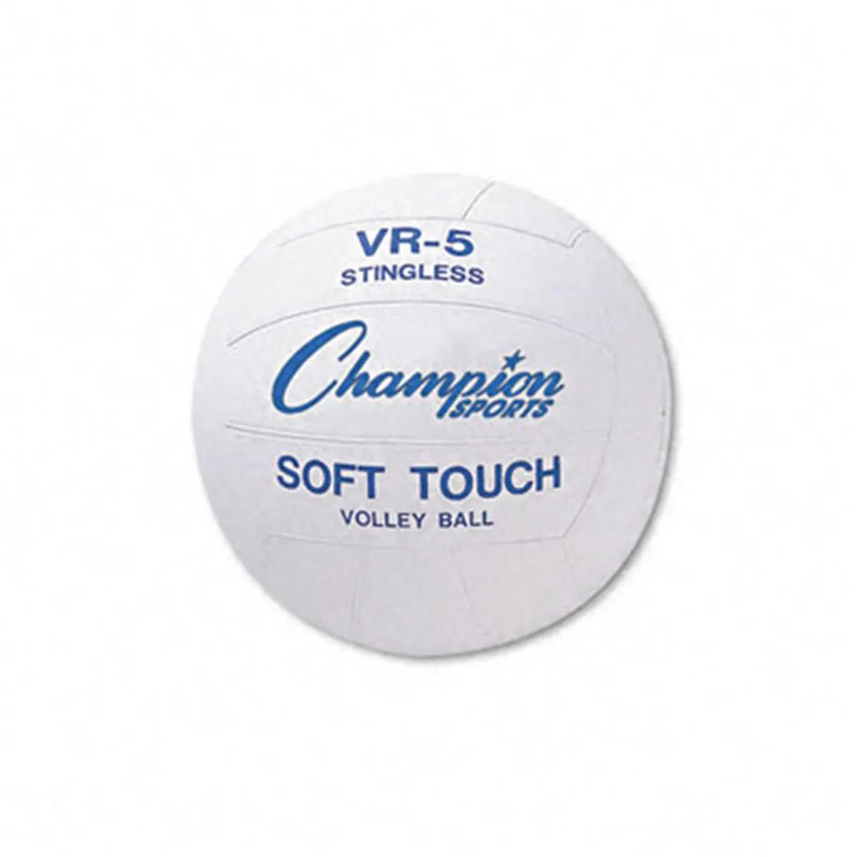 212 MAIN Official Size White Rubber-Nylon Volleyball, Waterresistant Volleyball Equipment