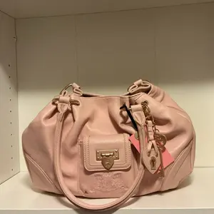 Women's Juicy Couture Royal to Juicy Satchel, Pink Clay Solid Fashion satchel Bag.