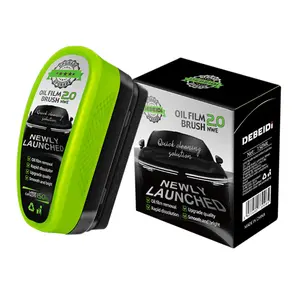 Windshield Oil Film Removal Tool, Anti-Fog Rain Repellent Car Glass Brush, Non-Scratch Multi-Use Auto Cleaner Restores Clarity for Windows