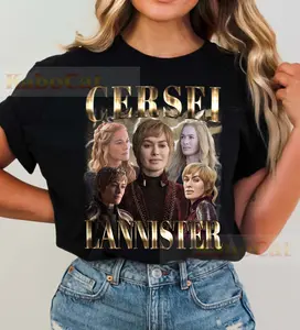 Limited Retro Cersei Lannister Tshirt, Cersei Lannister Hoodie, Cersei Lannister Sweatshirt, Cersei Lannister Vintage Shirt