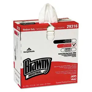Georgia Pacific Professional Brawny Industrial Lightweight Disposable Shop Towel