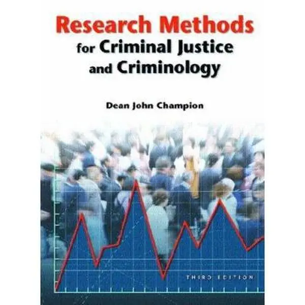 USED Book - Research Methods For Criminal Justice and Criminology by Dean John Champion (Hardcover) - english