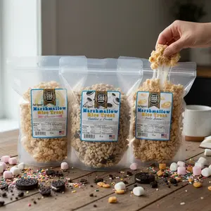 Marshmallow Krispy Pull Aparts