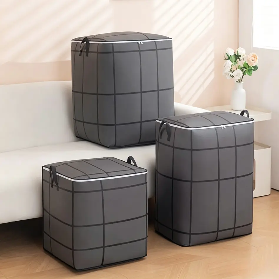 Practical Storage Bag Set for Closet Organization, Versatile Multi-Size Large-Capacity Bags, Dustproof and Moisture-Proof for Moving Clothes