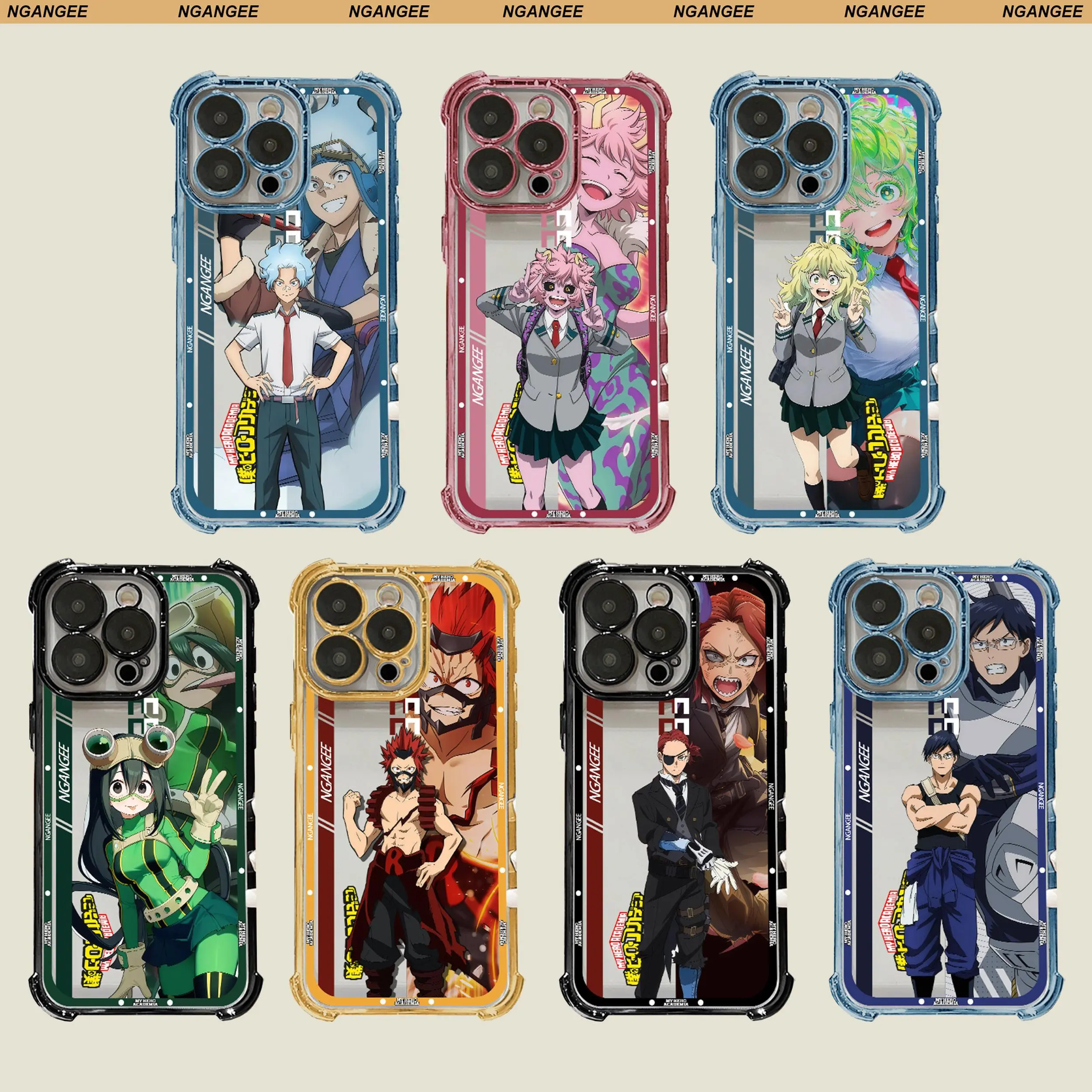 My Hero Anime-Style Case for Galaxy And iPhone fit Galaxy S26ULTRA CASE , S22 S23 S24 S25 S26 S23FE S24FE and iPhone 17 17AIR 17 PRO MAX 11 12 13 14 15 16 PLUS YXXY16-22