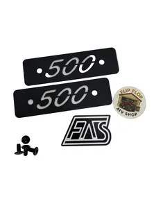 Honda 500 Footpeg Delete Plates