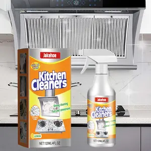 Kitchen Foam Cleaner for Stubborn Grease and Dirt, Household Stove and Range Hood Cleaning Solution, Effective Oil Stain Remover, Stove Oven Cleaner