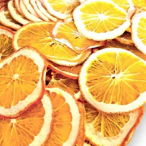 1oz Organic Dried Orange Slices (10-15 Slices) | Dried Oranges used for Drinks, Sauces, Marinades, Bath-Time, Decor, Garnish & More! | Organic Low Fat Natural Dairy Free Fruity Dry