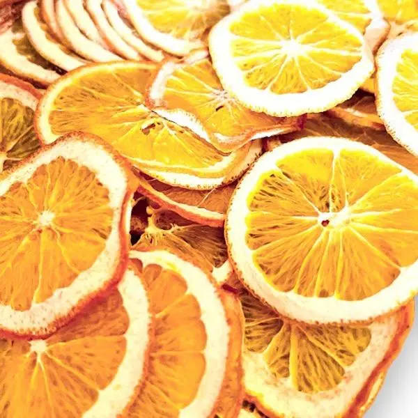 1oz Organic Dried Orange Slices (10-15 Slices) | Dried Oranges used for Drinks, Sauces, Marinades, Bath-Time, Decor, Garnish & More! | Organic Low Fat Natural Dairy Free Fruity Dry