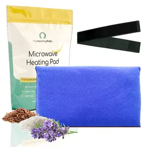 My Heating Pad for Pain Relief - Moist Microwavable Heating Pad for Joints and Muscles Relief - Microwave Hot Pack Heat Pad for Cramps - Chilled or Heated Pad Therapy