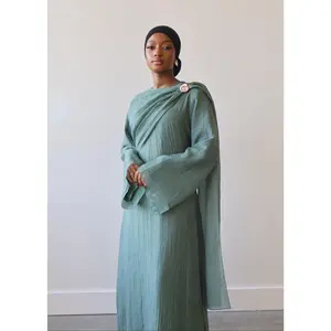 Layla Textured Overlay Dress