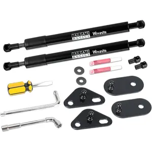 Winunite Pack of 2 Compatible with 2015-2026 F150 Tailgate Assist– 1045 Steel Material, Quiet Controlled Descent, No Drill Bolt-On Installation with All Tools Included