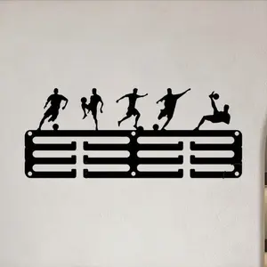 Sports Medal Display Rack, Wall Mounted Medal Organizer, Medal Display Rack for Football, Gymnastics & Swimming, Home Decor