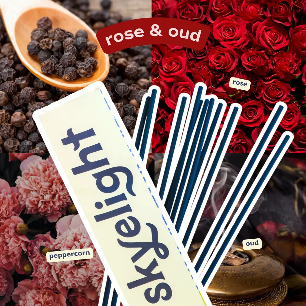 Rose and Oud Incense Sticks